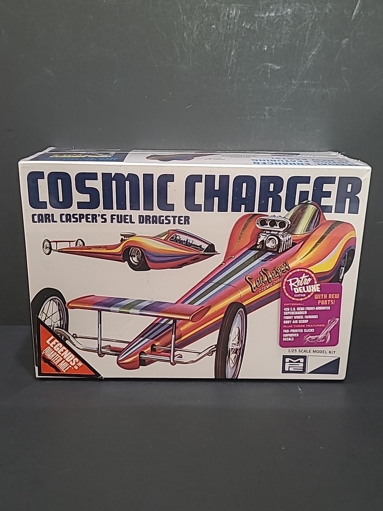 MPC COSMIC CHARGER CARL CASPER’S FUEL DRAGSTER MODEL KIT 1/25 SCALE