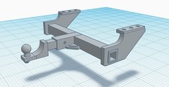 1/25 1/24 Scale 3D Resin Reese Hitch
