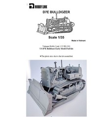 Hobby Link 1/35 US D7E Bulldozer Early Full Resin kit
