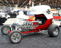“Chuck Miller” “Red Baron” 1960’s Custom “T” Bucket Show Car PHOTO! #(5)