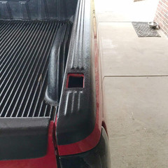 Truck Bed Rail Caps W/Holes Compatible with 1999-2006 Chevrolet Silverado & GMC