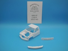 1995 Chevy 3500 HD 1/25th Scale Resin Cast Model Car Conversion Kit Cast By RCRC