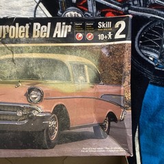 AMT ERTL Pro Shop 1:25 Scale Model Kit Contents Sealed 57 Chevrolet Bel Air Read