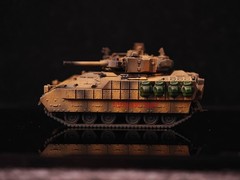 1/144 US M2A4 Bradley Tank Hand Finished Modern Warfare Diorama Battlefield 6