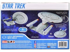 SKILL 2 MODEL KIT U.S.S. ENTERPRISE NCC-1701-D “STAR TREK” 1/2500 AMT AMT1126 M
