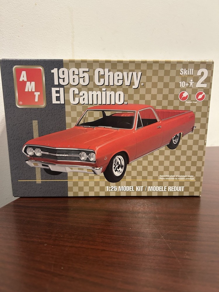 Amt 1965 Chevy El Camino 1:25 Kit #38112 Factory Bagged Parts