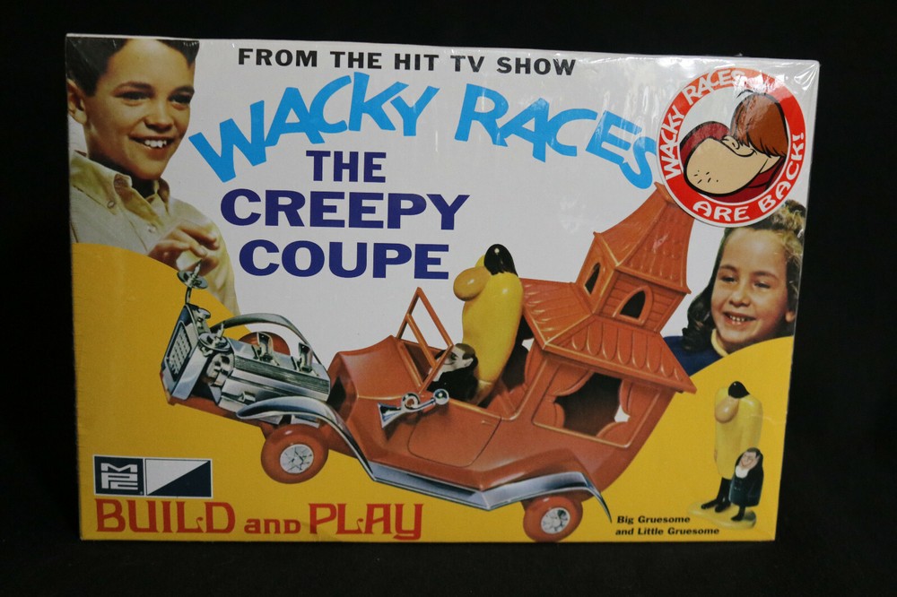 MPC Wacky Races Creepy Coupe 1:25 Scale Sealed Model Kit