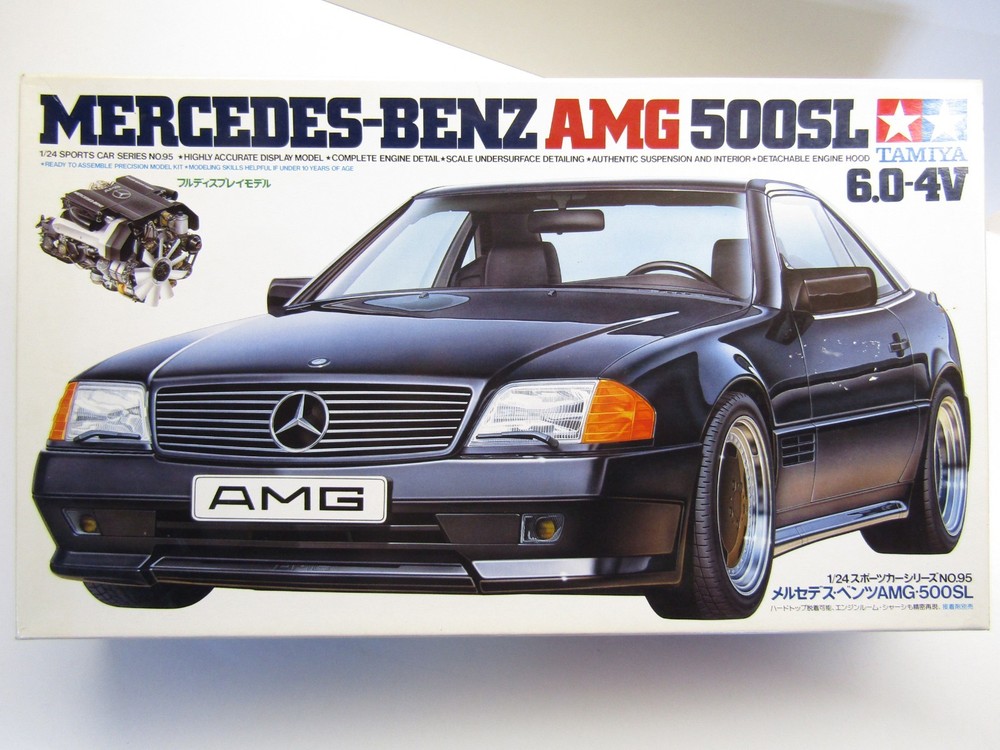 Tamiya 1:24 Scale Mercedes-Benz AMG 500SL 6.0-4V Model Kit # 24095*1200