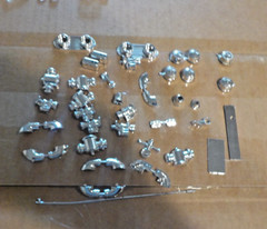 PARTS: LINDBERG 1/8 CUSTOM T [BIG RED, TALL T, BOBTAIL]–PRICE IS PER BAG