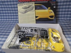 Tamiya Ferrari 360 Modena Yellow 1:24 24242-2600 (Please Read) FREE SHIPPING.
