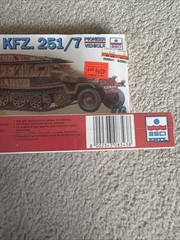 ESCI Model Kit 1:72 Scale – SD. KFZ. 251/7 Pioneer Vehicle Lot Of 2 – Sealed