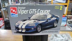 AMT Dodge Viper GTS Coupe Blue Model Kit NEW CIB FREE SHIP