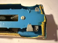 Vintage Eldon Ford Pinto Plastic Car Model Promo 1/29 Scale Junkyard Car