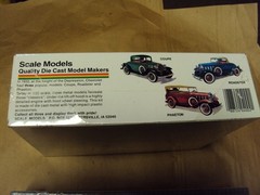 JLE Scale Models Quality Die Cast Model Makers 1932 Chevrolet Phaeton, Sealed