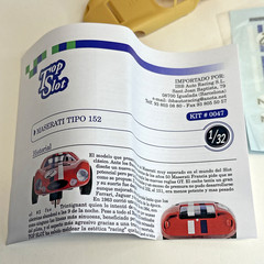 TOP SLOT 1/32 MASERATI TIP 152 24H LE MANS 1964 Slot car body kit.