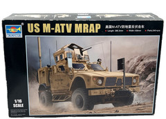Trumpeter US M-ATV MRAP 1/16 Model Kit 00930 Used As-Is US Seller READ