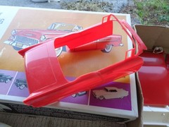 Monogram # PC-83 1955 Chevy Bel Air Convertible Hardtop Car Parts Model KIT 1/24