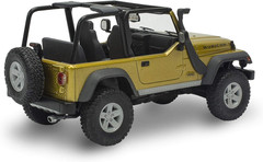85-4501 Jeep Wrangler Rubicon Model Car Kit 1:25 Scale 92-Piece Skill Level 4 Pl