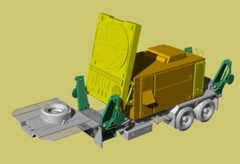 1/144 USA MIM-104F Patriot Air Defense RADAR (PAC-3) Resin Kit (#USA357)