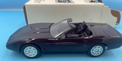 AMT 1992 Chevrolet Corvette Convertible Black Rose Metallic Promo Model 6577 NIB