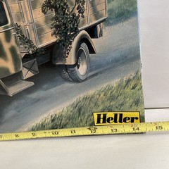 Heller OPEL BLITZ 3(t) Type S 1/35 Scale Model Military Truck Kit 81128 Vintage