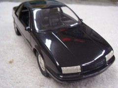 1989 CHEVROLET BERETTA GT PROMO MODEL BLACK