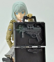TomyTec Little Armory 1/12 LA045 MP5K Koffer Type Plastic Model Kit