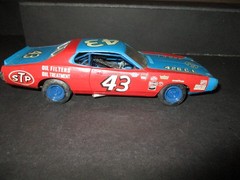 Vintage/MPC/Built/Plastic/Model(NASCAR/#43/R.PETTY/DODGE/CHARGER)1970’s/Nice