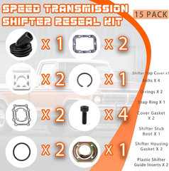Shifter Repair Kit ZF S5-42 ZF42-SK Compatible with 1987-2001 Ford F250 F350 F45