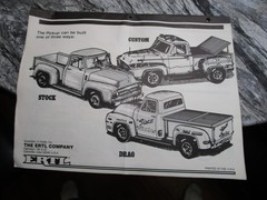AMT Diamond in the Rough Model Kit-Instructions Only