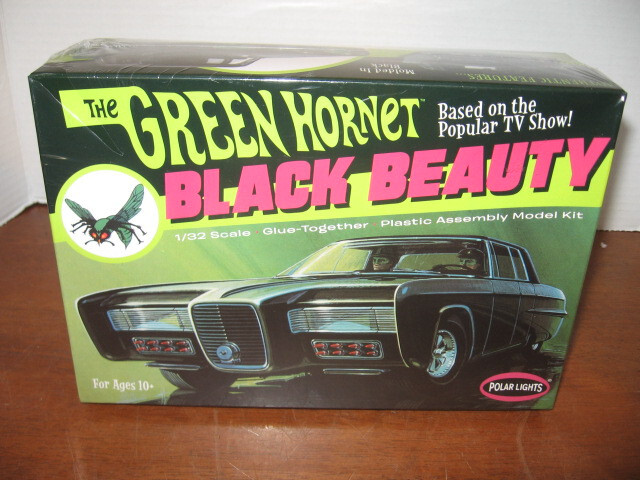 Polar-Lights Green Hornet Black Beauty Plastic Model Car Kit 1/32 New Sealed
