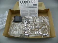 Monogram Classic Cord 1937 Phaeton Sedan 1/24 Model Partially Assembled & Photos
