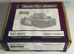 1/35 SPADE ACE MODELS Panzer I Ausf. C Metal Track Links **US SELLER**