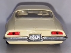 MPC STORE DISPLAY Promo 1972 Pontiac Firebird 2Dr HT 1/25 White FN-VF+