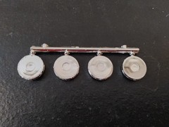 Amt Revell 1980’s Chevy El Camino Monte Carlo 1/25 Scale Model Ralley Wheels