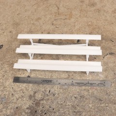 1/24-1/25 Scale 3 Row Bleachers for RC Racing/Drifting Track or Diorama (Kit)