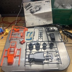 Ertl MPC Chromies Snap Together Dune Buggy #6447 Partially Assembled