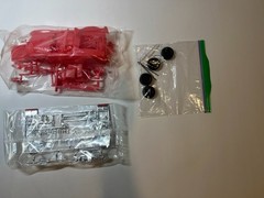 LOT OF 5 AMT REVELL MONOGRAM AND LINDBERG 1/25 SCALE MODEL KITS