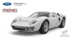 MENG 1/12 Scale FORD GT40 MK,ll “66 RACING SERIE RS-002 Model Kit