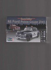 REVELL SPECIAL EDITION ’48 FORD POLICE COUPE 2 ‘n 1 MODEL KIT FACTORY SEALED