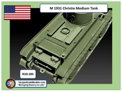 1/35 Christie M1931 T3 Tamiya, Meng, Resicast, Takom, CSM, Roden Commander