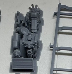 1/25 resin 3d printed 1961 Chevy C60 engine only designed by Andrey Bezrodney