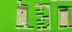 1977 Jeep Cj-7 1/24 4×4 Frame Axle Rear End Skid Plates Revell Dasiy Duke