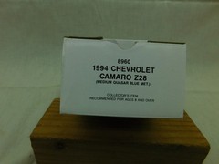 1994 CHEVROLET CAMARO Z/28 IN QUASER BLUE PROMO MODEL