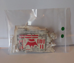 LOOK MARS ROCKET LINER MODEL KIT [ PARTS ONLY ] NO BOX