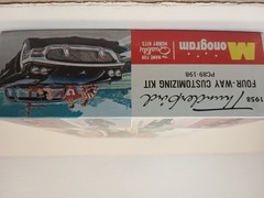 Monogram 1958 Ford Thunderbird model kit 4-in-1 Body Color Blue Awesome 😎