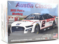 Salvino JR Models “Discount Tire” A. Cindric 2023 Ford Mustang 1/24 Model Kit