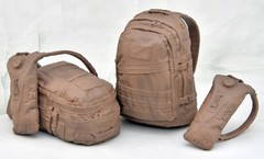 TomyTec Little Armory 1/12 BACKPACK SET A LD036 Plastic Model Kit