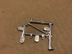 1/24 scale model Parts Black Widow Hot Rod Shift Lever No Box