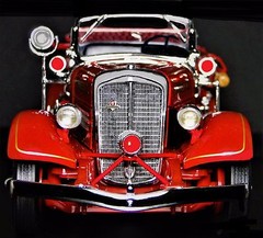 Fire Engine Truck Ford Built 1 Metal Model Vintage 1940 T 24 Pickup Car 16 A 25